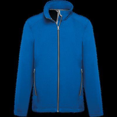 Chaqueta softshell hombre entallada Light Royal Blue XXL