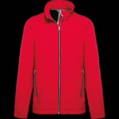 Chaqueta softshell hombre entallada Red M