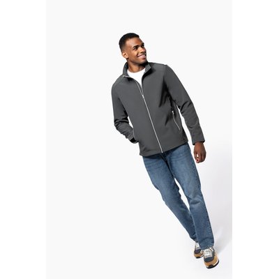 Chaqueta softshell hombre entallada