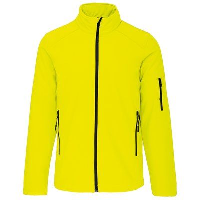 Chaqueta softshell hombre Fluorescent Yellow XL