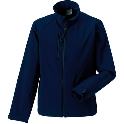 Chaqueta Softshell hombre impermeable Azul 3XL