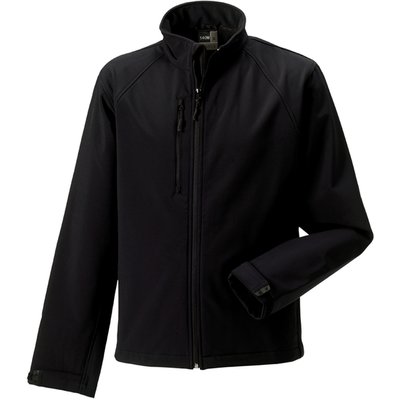 Chaqueta Softshell hombre impermeable Black XL