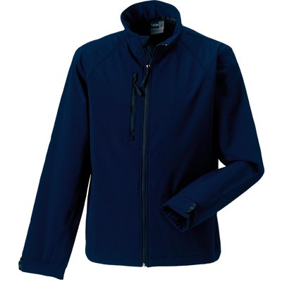 Chaqueta Softshell hombre impermeable French Navy S