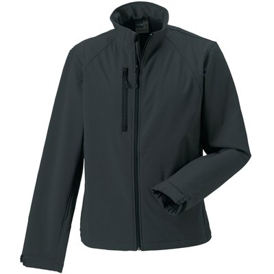 Chaqueta Softshell hombre impermeable Negro 3XL