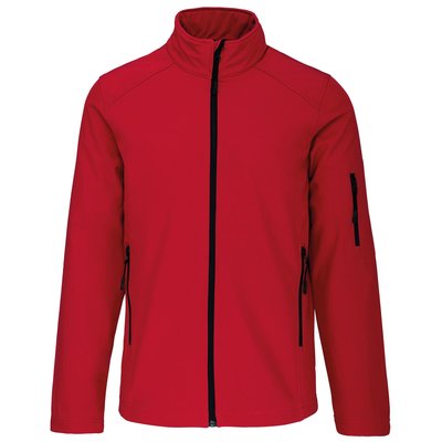 Chaqueta softshell hombre Rojo 4XL