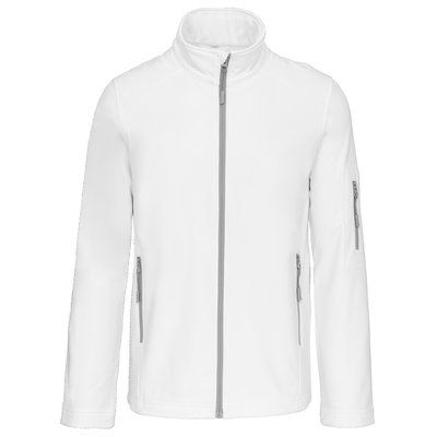 Chaqueta softshell hombre White XL