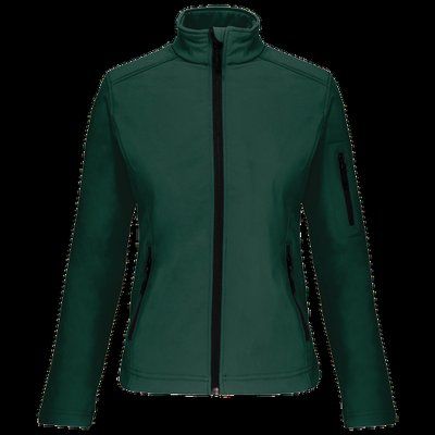 Chaqueta softshell impermeable para muer Bottle Green M