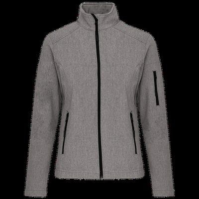 Chaqueta softshell impermeable para muer Marl Grey S