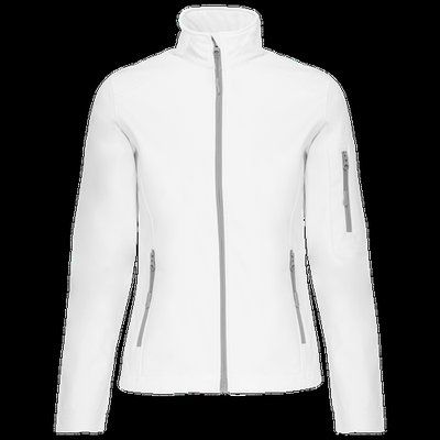 Chaqueta softshell impermeable para muer White 3XL