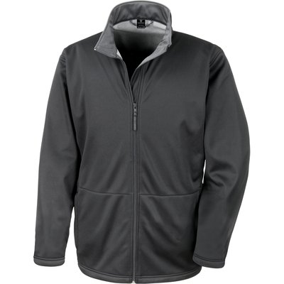 Chaqueta Softshell Impermeable Unisex Negro M