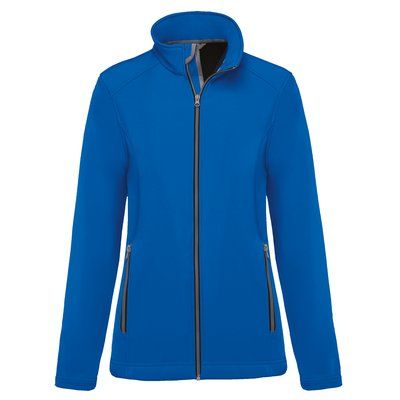 Chaqueta softshell mujer 2 capas Light Royal Blue XL