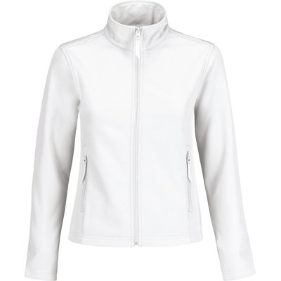 Chaqueta Softshell mujer con bolsillos Blanco XL