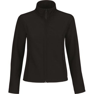 Chaqueta Softshell mujer con bolsillos Negro M