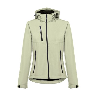 Chaqueta Softshell Mujer Capucha Extraíble