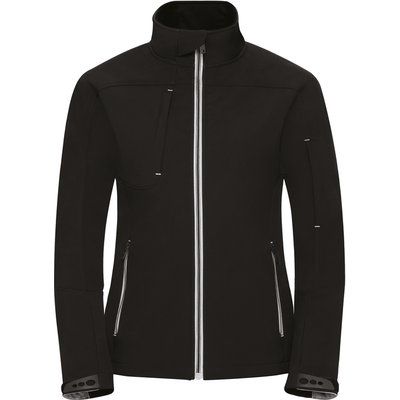 Chaqueta Softshell mujer hidrófuga Black L