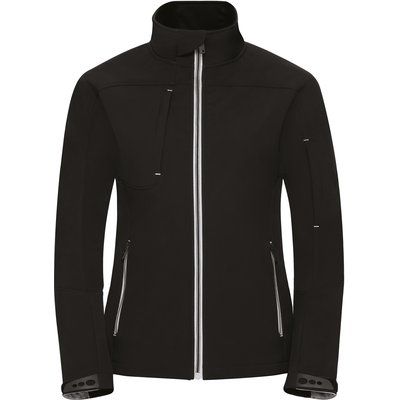 Chaqueta Softshell mujer hidrófuga Black M