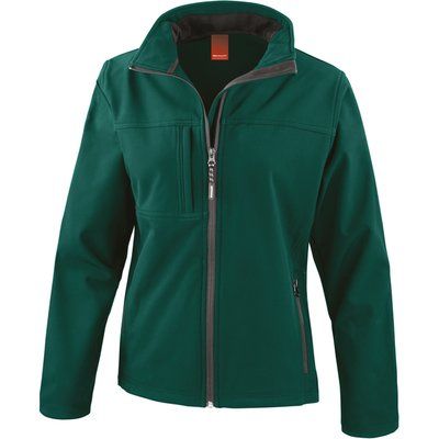 Chaqueta Softshell mujer Hidrófugo y cortavientos Bottle Green S