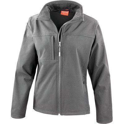 Chaqueta Softshell mujer Hidrófugo y cortavientos Grey XL