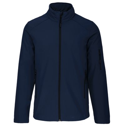 Chaqueta softshell niño impermeable Azul 12/14 ans