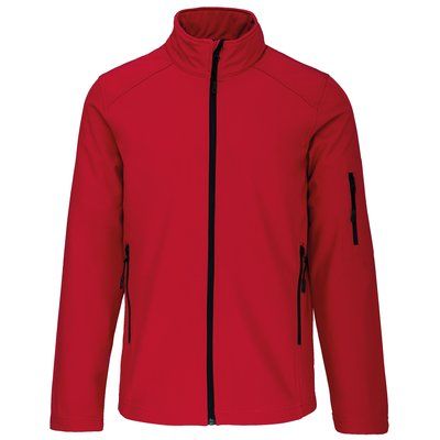 Chaqueta softshell niño impermeable Red 6/8 ans