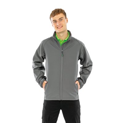 Chaqueta softshell reciclada hombre