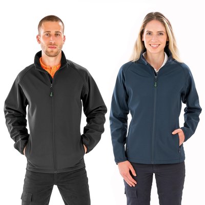 Chaqueta softshell reciclada hombre