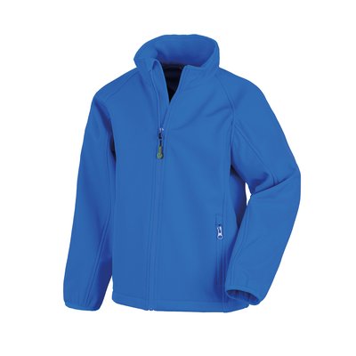 Chaqueta softshell reciclada infantil Azul 11/12 ans