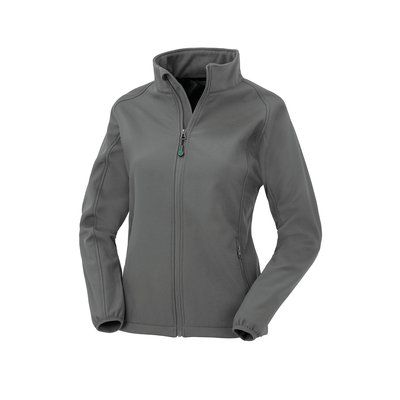 Chaqueta softshell reciclada mujer Workguard Grey M