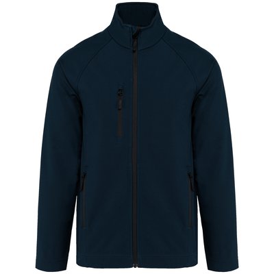 Chaqueta Softshell reciclada unisex Azul XXL