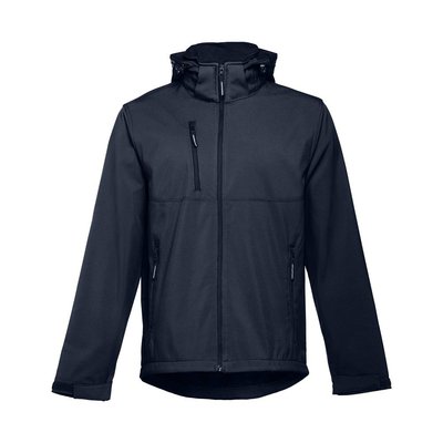 Chaqueta Softshell Unisex Capucha Extraíble