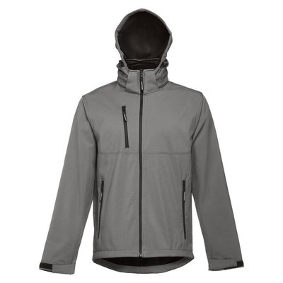 Chaqueta Softshell Unisex Capucha Extraíble