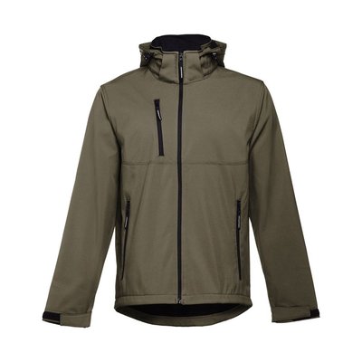 Chaqueta Softshell Unisex Capucha Extraíble