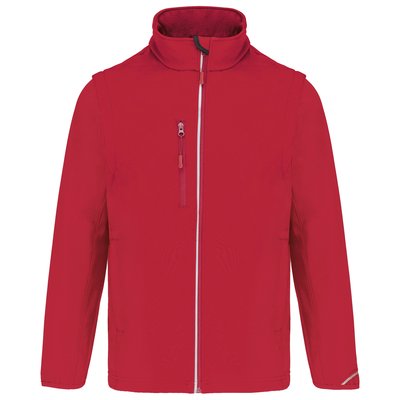 Chaqueta softshell unisex Sporty Red 4XL