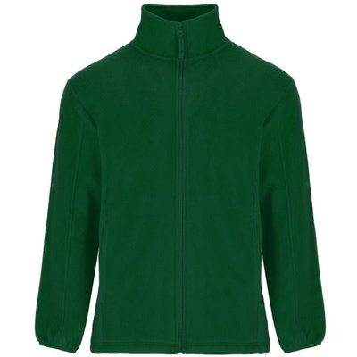 Chaqueta Sudadera Polar Cuello Alto VERDE BOTELLA M