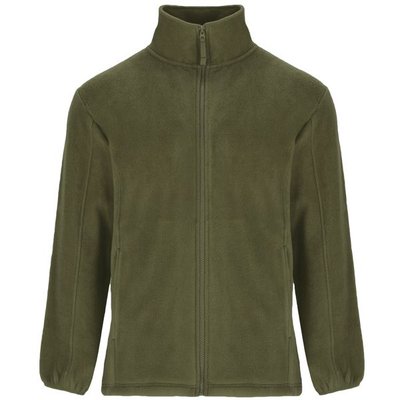 Chaqueta Sudadera Polar Cuello Alto VERDE PINO 3XL