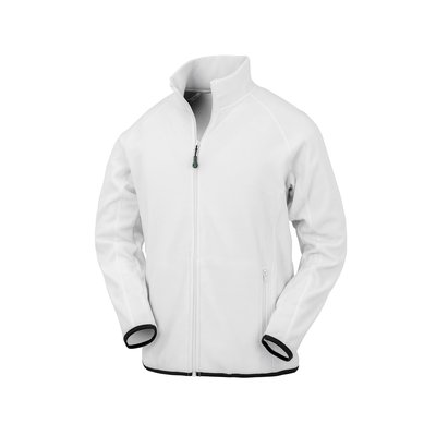 Chaqueta térmica polar reciclada Blanco 4XL