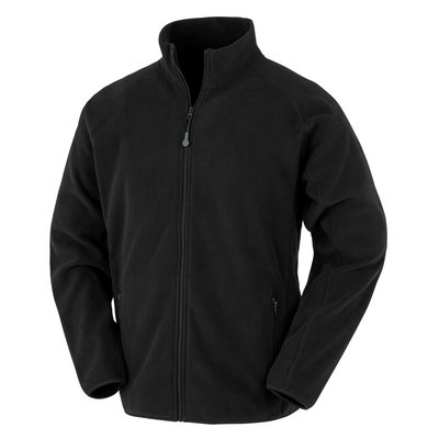 Chaqueta térmica polar reciclada Negro L