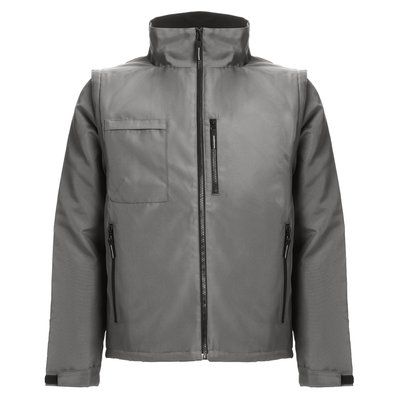 Chaqueta Unisex Acolchada Convertible Chaleco