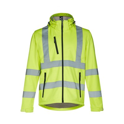 Chaqueta unisex de alta visibilidad Amarillo hexachrome S