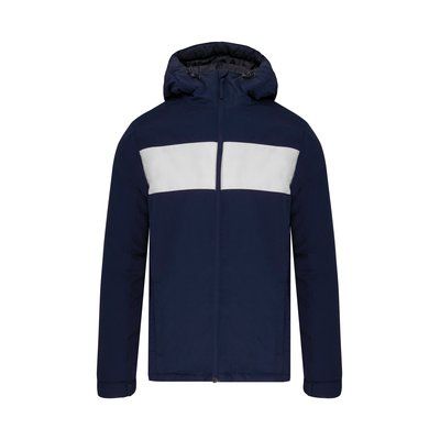 Chaqueta unisex con capucha Sporty Navy / White XS