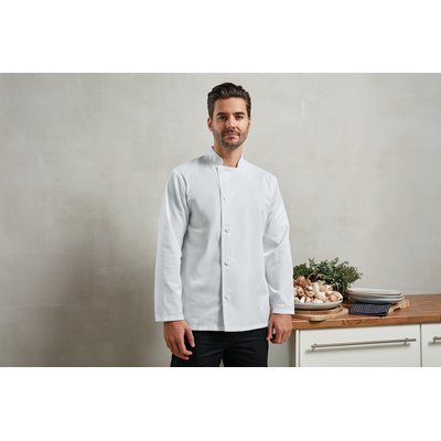 Chaquetilla de chef de manga larga