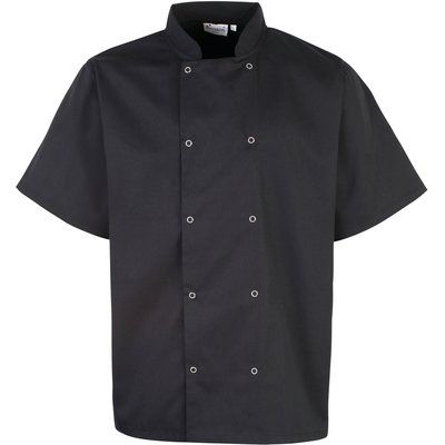 Chaquetilla de cocina mao Negro 3XL