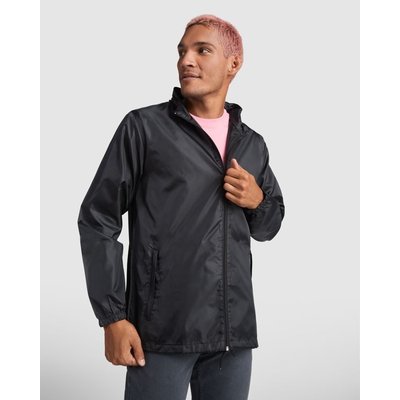 Chubasquero impermeable con capucha extraíble