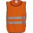 Chaleco de alta visibilidad reflectante Hi Vis Orange S/M