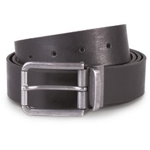 Cinturón de cuero 35 mm Negro