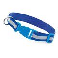 Collar para Mascotas Reflectante Ajustable Azul Royal