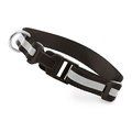 Collar para Mascotas Reflectante Ajustable Negro