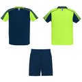 Conjunto Deportivo Unisex 3 Piezas VERDE FLUOR/MARINO 4