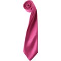 Corbata de satén brillante Hot Pink