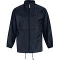 Cortaviento hombre con capucha Navy L